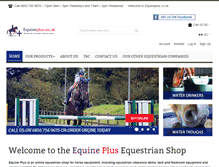 Tablet Screenshot of equineplus.co.uk
